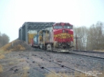 BNSF 644 on Yellowstone Bridge